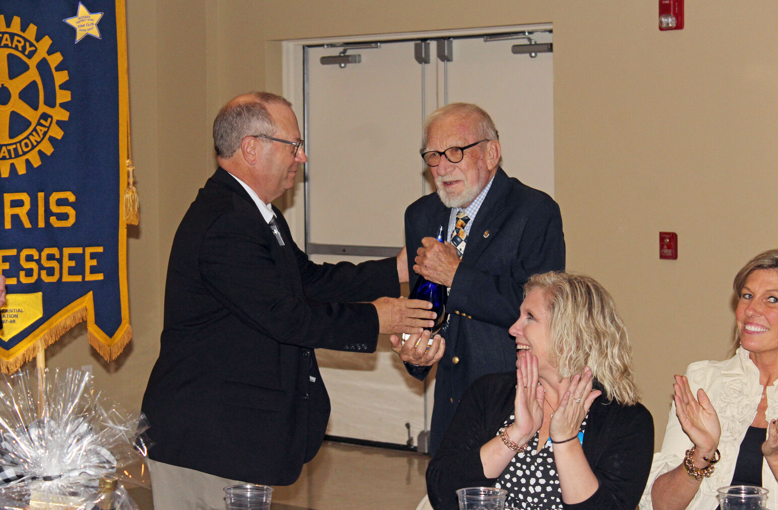 Gulish honored at Rotary Club centennial